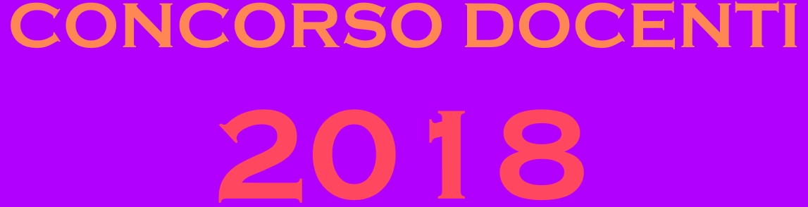 concorso doc 2018