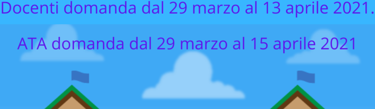 Personale scolastico pubblicata l’ordinanza sulla mobilità a.s. 2021-22