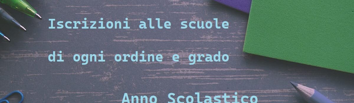 Scuola, iscrizioni per l’anno scolastico 2023/2024. Le domande dal 9 al 30 gennaio prossimi